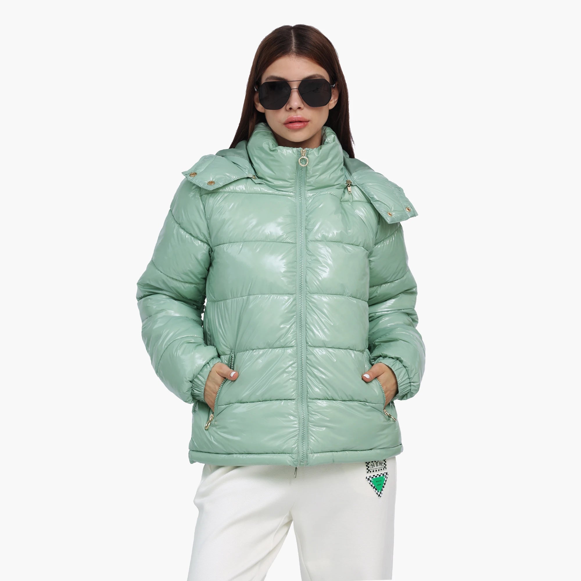 Gloss Puffer Jacket