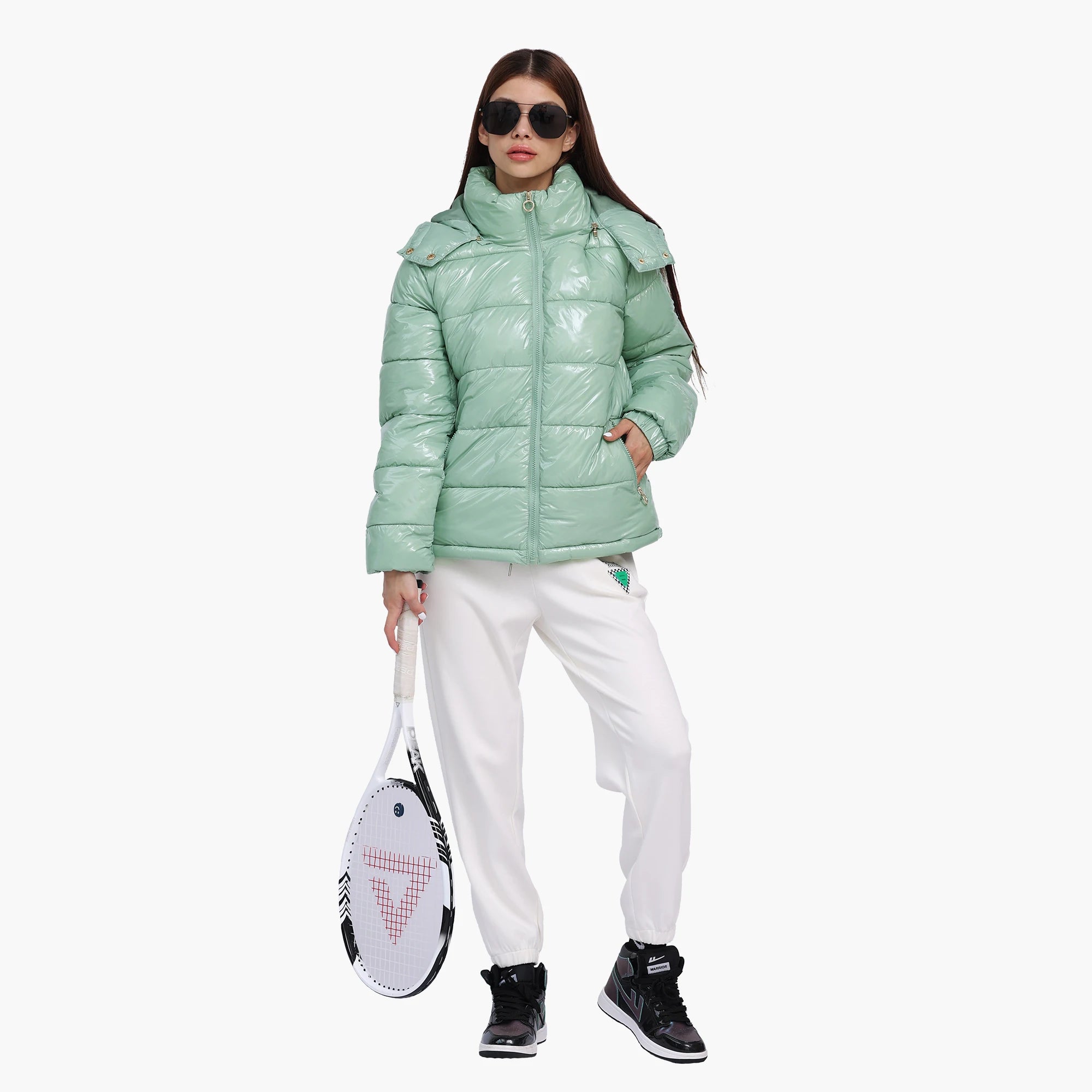 Gloss Puffer Jacket