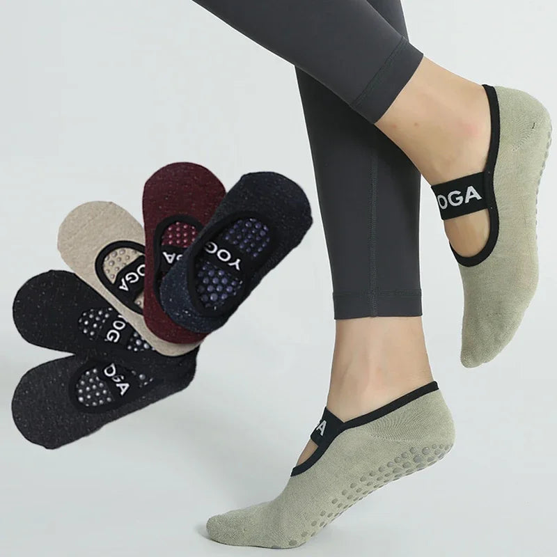 GripFlow Yoga Socks