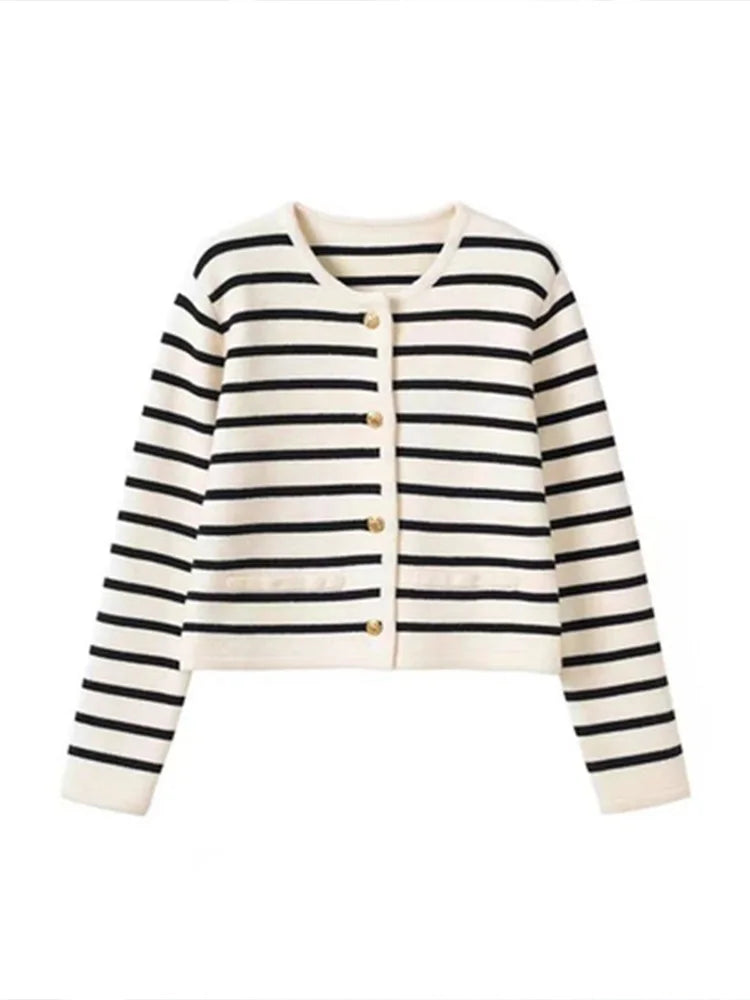 Stripe Vibe Cardi