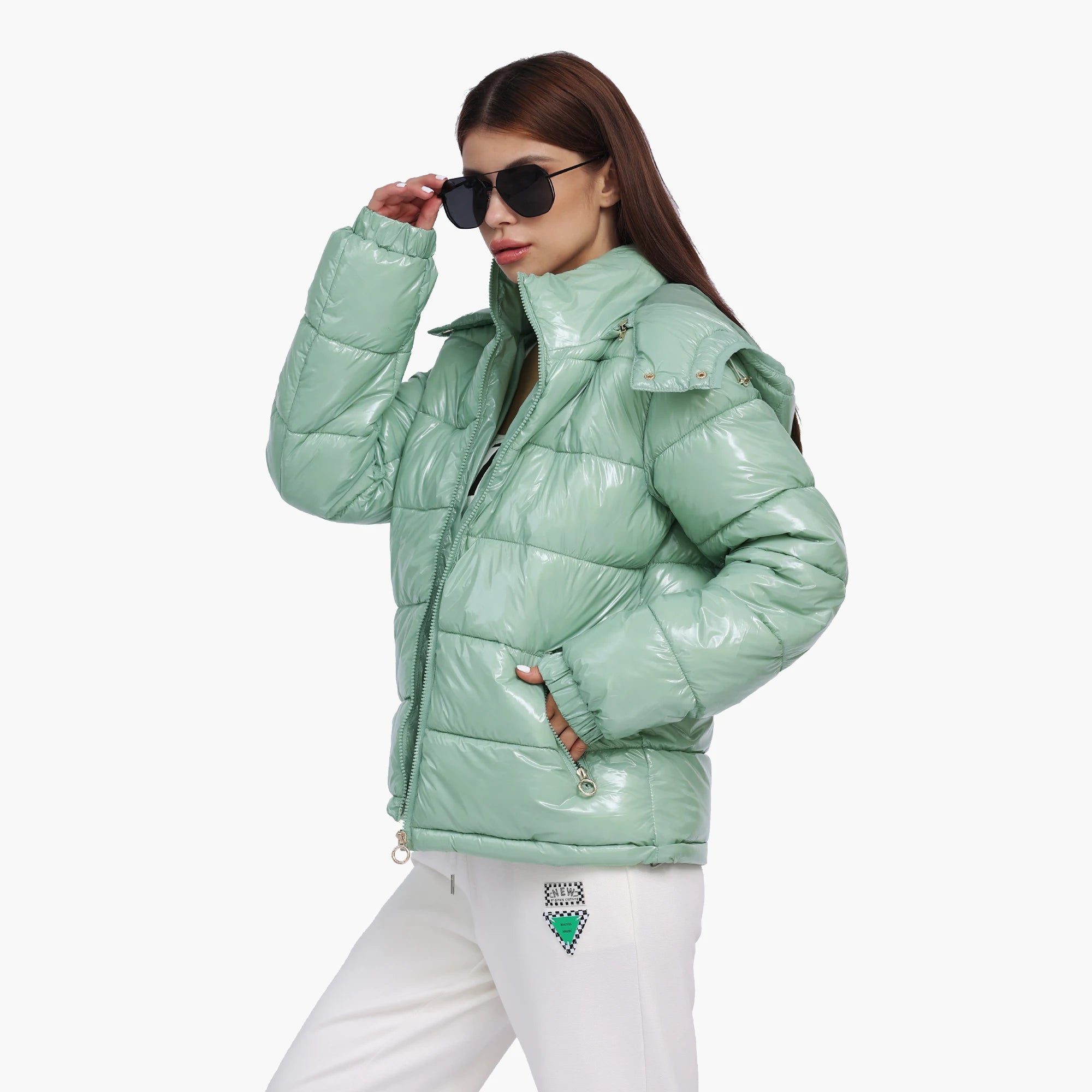 Gloss Puffer Jacket